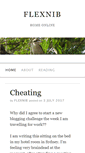 Mobile Screenshot of flexnib.com